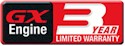 Honda Engine 3 Year Warranty